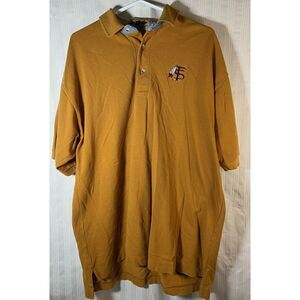 Vintage Florida State Embroidered‎ Polo Shirt B Resort Size L